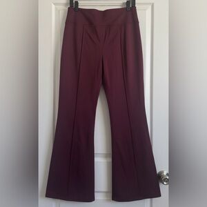 Pink Victoria's Secret Burgundy Women's Yoga Flared Wide Leg Pants Size XL